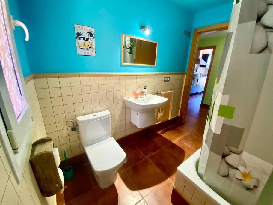 ラ・オリーバBlue Wave House Corralejoアパートメント エクステリア 写真