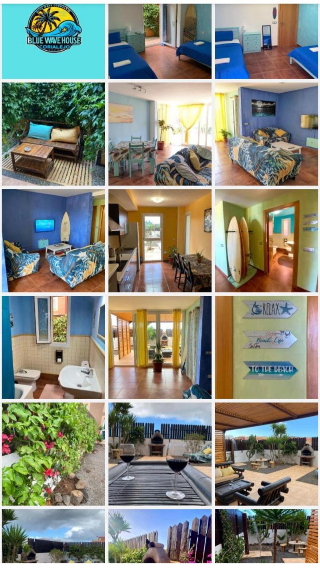 ラ・オリーバBlue Wave House Corralejoアパートメント エクステリア 写真